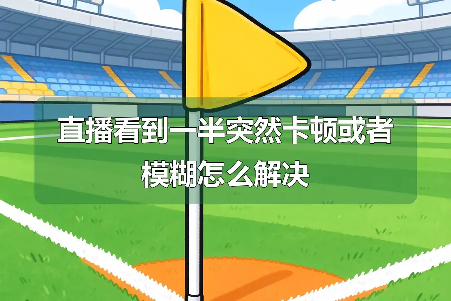 直播看到一半突然卡顿或者模糊怎么解决